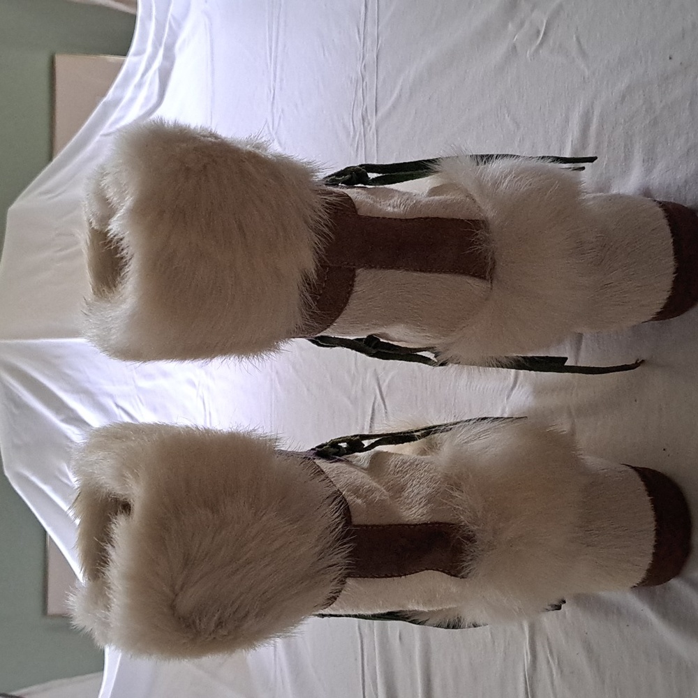 Dalbello Women's Goat Hair Boots in white - Picture 4 of 13